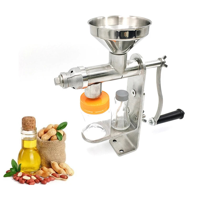 Hot Sale Economical Manual Household Oil Expeller Extractor Peanut Nuts Seeds Sesame Oil Press Machine