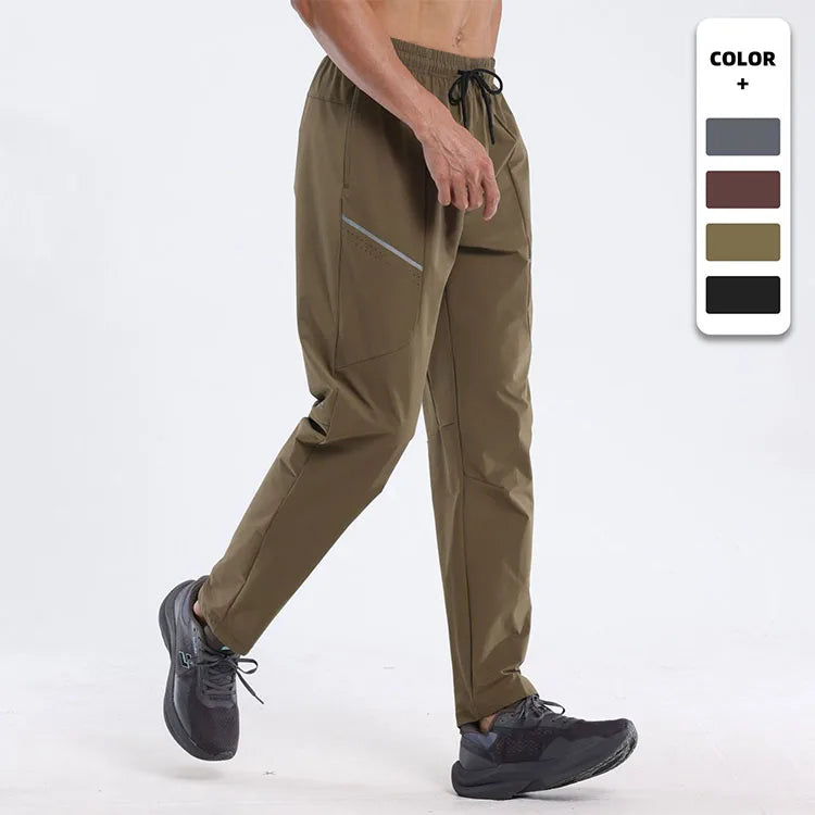 2025 New Men's Waterproof Windproof Outdoor Hiking Pants Casual Breathable Pants Gym Jogger Quick Dry Climbing Sports Pants