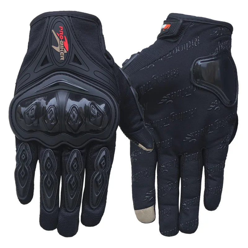 Motorcycle Riding Gloves Touch Screen Full Finger Cycling Bicycle Gloves Off Road Mountain Bike Racing Motocross Gloves