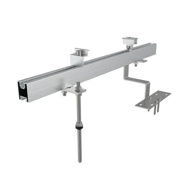 CE Certificate Solar PV Panel Aluminum Mounting Profile Structures Solar Mounting Rail for Solar Panel Mounting