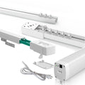 Manufacturer Smart Home Products Motorized Aluminum Curtain Motor and Track Ceiling Electric Curtain Track Rail