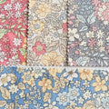 Latest Design 100% Cotton NO MOQ Floral Printed Fabrics Woven Poplin for Women's Dress Bags Shirts Toys-for Girls and Boys