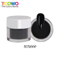 Charcoal Black Acrylic Powder Professional Blue Glitter Acrylic Nail Powder for Nail Extension Nail Carving