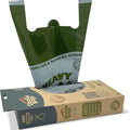 Disposable Compostable Corn Starch Unscented 1000 Pet Waste Large Dog Poop Bags Pouches with Two Dispensers