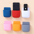 TV Air Conditioning Remote Control Storage Box Hole Free and Traceless Wall Hanging Box Mobile Phone Charging Wall Hanging