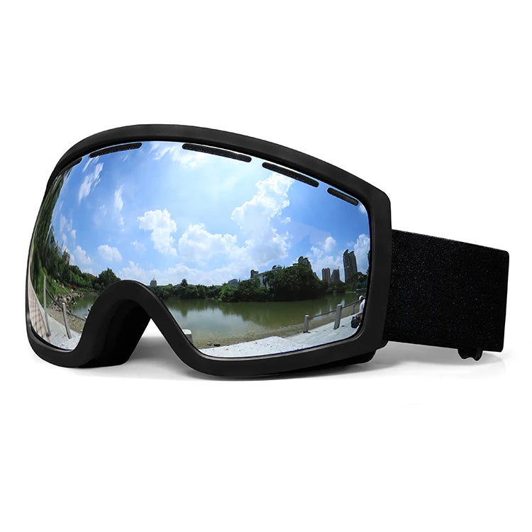 Ski Goggles Anti-fog Polarized Lenses Retro Snowboard Safety Glasses Multiple Snow Sports Eyewear OEM Skiing Glasses Custom Logo