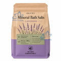 Red Resealable Square Bottom Mineral Bath Salts Compostable Packaging Bags with Ziplock for Bath Supplies