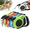 3m/5m Durable Portable Automatic Pet Leash Outdoor Training Nylon Walking Running Leads Retractable Dog Leash