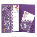 Custom and Wholesale Marriage Laser Cut Pocket Invitation Card Latest Greeting Cards and Custom Birthday Invitation Cards