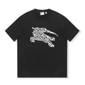 Fashion Half Sleeve Cartoon Print Loose Fit Mens Graphic Shirt Custom Printing Logo T Shirt Casual Men T-shirts