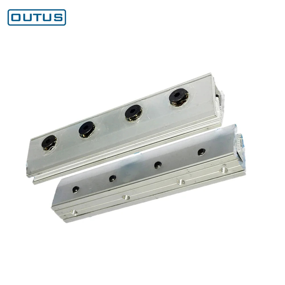OUTUS Household Automatic Sliding Door Ffixed Holder Cabinet Door Glass Retainer Clips