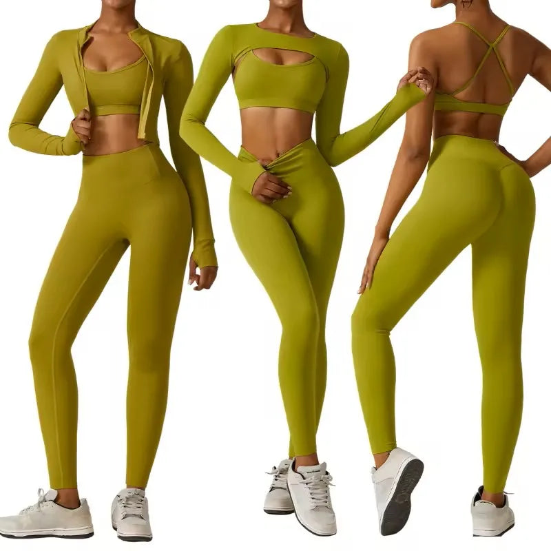 Athletic Active Wear Gym Clothes Yoga Sets for Women Yoga Sets Fitness Yoga Wear Workout Sets for Women Accepting OEM ODM MegaBDM