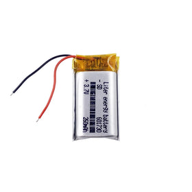 601730 260mah Rechargeable 3.7V Lithium Polymer Battery Li-po Battery