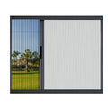 Modern Design Cordless Blackout 30mm Frame Honeycomb Blinds Full Cellular Shade Day Night Partition Shutters Sliding Folding