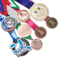 Wholesale Custom Design Personalized Modern Antique Gold-Plated Zinc Alloy Sport Medal Marathon Souvenir Festive Celebrations