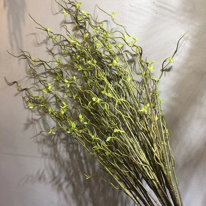 YOPIN-952 Artificial Tree Branches and Leaves Dry Tree Branch Artificial Willow Branches