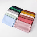 Amber Premium Satin Crepe Scarf Shawl Muslim Silk Hijab High Quality Women Crinkle Hijab 180x70cm Spring