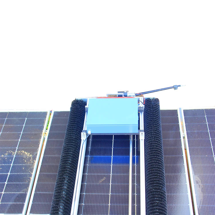 Adjustable Electric Robot Equipment for Solar Panel Cleaning Wash and Brush Cleaning Machine