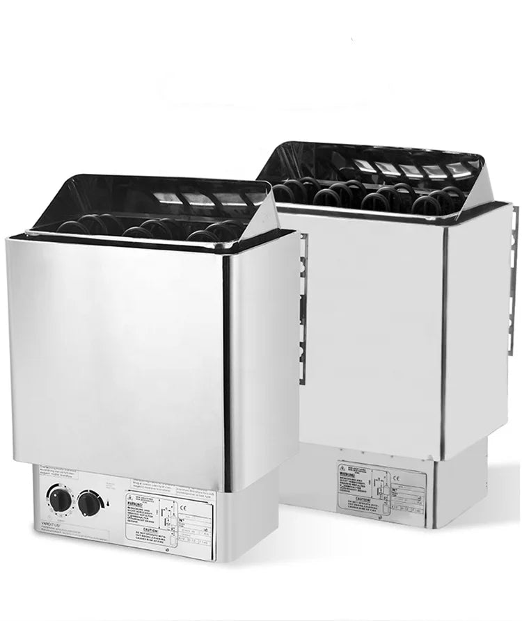 Modern Electric Stainless Steel Sauna Heater with Computer Control Panel Hotel Use Stove Heating Controller