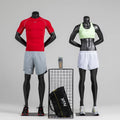 Fiberglass Pose Male Sport Mannequin Muscle