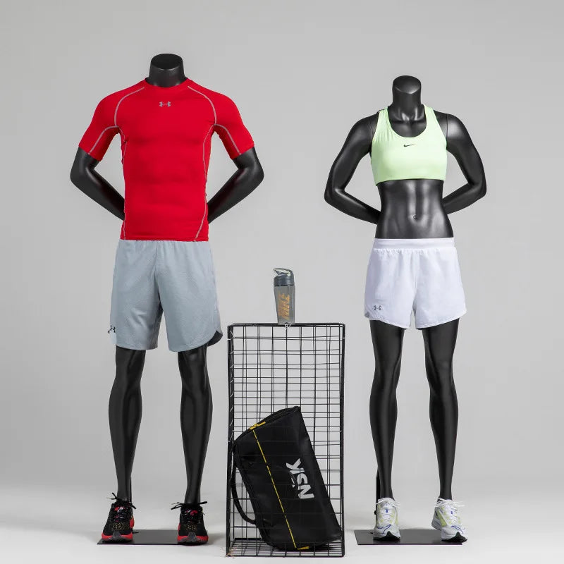 Fiberglass Pose Male Sport Mannequin Muscle