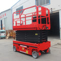 12m 14m  Aerial Work Platform Electric Mobile Scissor Mid Rise Scissor Lift Scissor Lift Hydraulic Cylinder