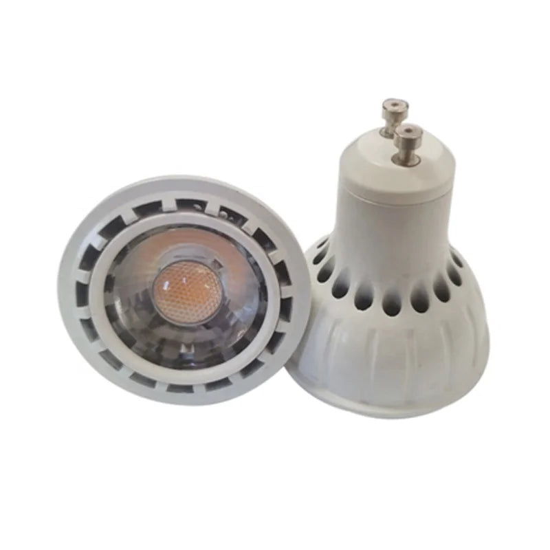 LED GU10 24V Dimmable 8W CRI>90 COB Spotlight Compatible Dali PWM 0-10V Dimmers KNX Loxone Smart Home Light Mr16 Spot Gu10 Bulb