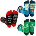 Autumn Winter Crew Dress Socks Breathable Bottom Cuff Logo Anti-Bacterial Polyester/Cotton Eco-Friendly Coffee Sushi Chips Tea