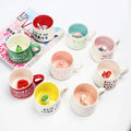 3D Animal Mug Cartoon Cute Ceramic Water Wholesale Ceramic Camping Mug Cartoon Ceramic Mug