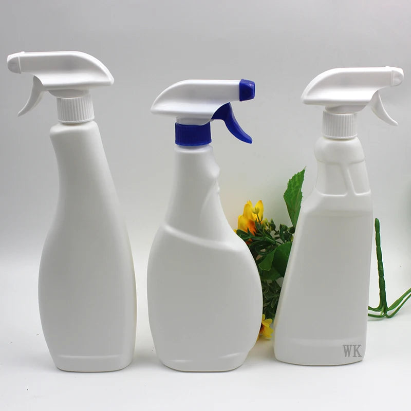 Wholesale 500ml 17oz Matte White HDPE Empty Trigger Spray Bottle Hand Release Gun