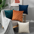 Western Home Pack of Throw Pillow Covers With Tassels Fringe Accent Cushion Case Pillow Cover for Couch Sofa Bed Cream