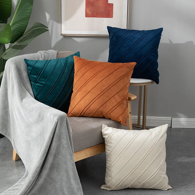 Western Home Pack of Throw Pillow Covers With Tassels Fringe Accent Cushion Case Pillow Cover for Couch Sofa Bed Cream