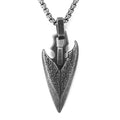 Viking Souvenir Stainless Steel Necklace Men's Viking Necklace Norse Myth Pendant Necklace Viking Jewelry