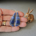 Lapis Lazuli Gemstone Stud Earrings with Pendant Cute Unisex Bulk Suppliers