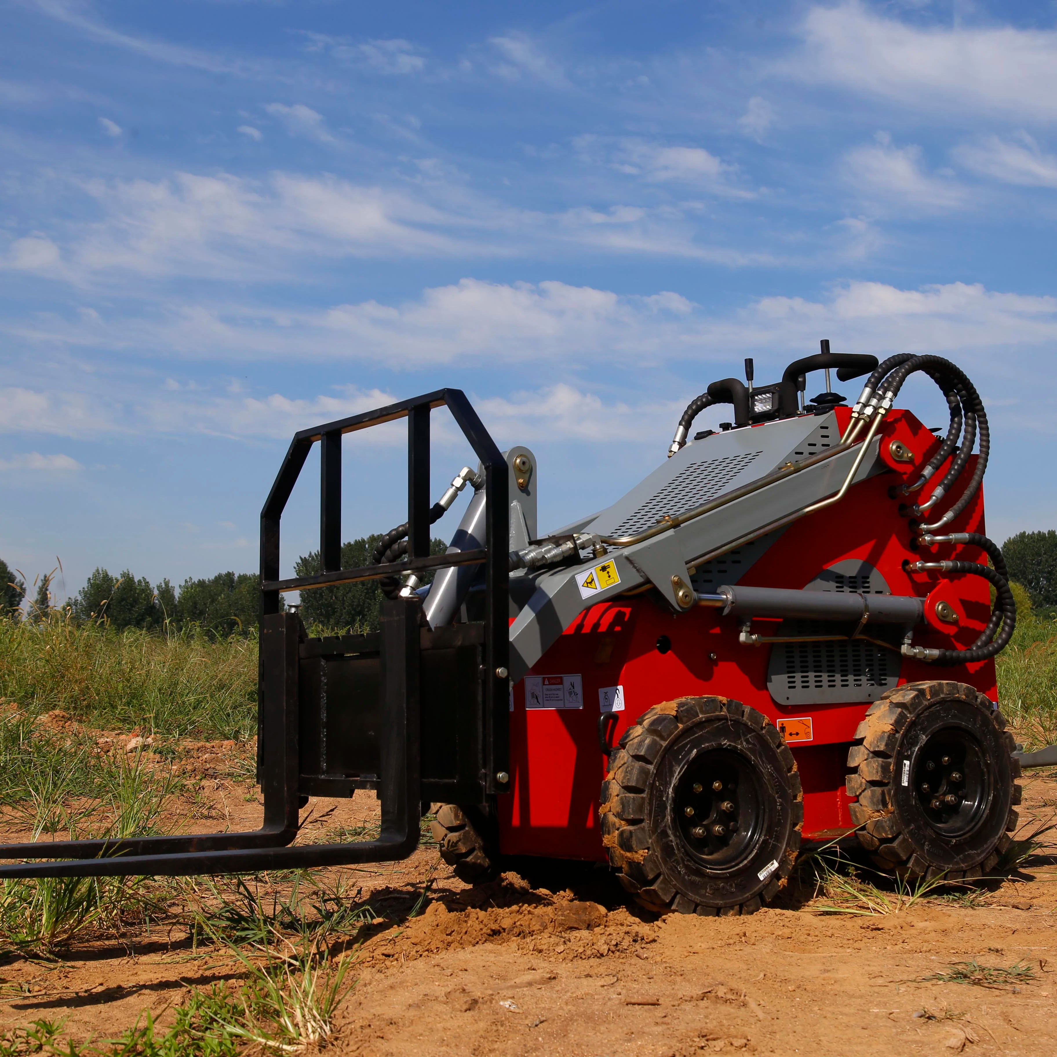 EPA Euro5 China Mini Steerskid Skid Steer Loaders Skidsteer Mini Forklift Skid Steer Loader