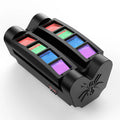 U`King 60W 8LEDs RGBW 4 in 1 Color LED Mini Spider Stage Light DMX and Sound Control Shaking Head Stage Effect Light