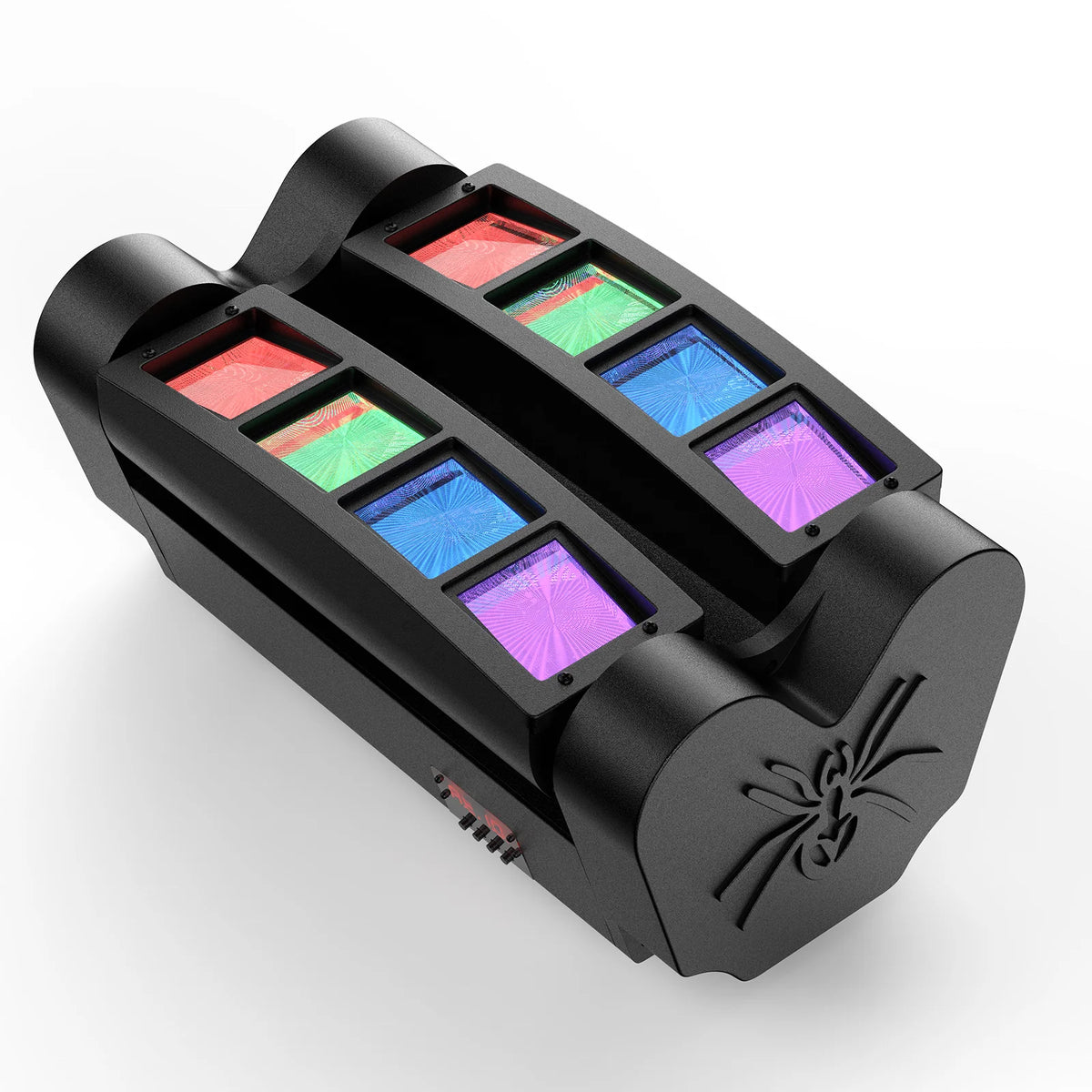 U`King 60W 8LEDs RGBW 4 in 1 Color LED Mini Spider Stage Light DMX and Sound Control Shaking Head Stage Effect Light