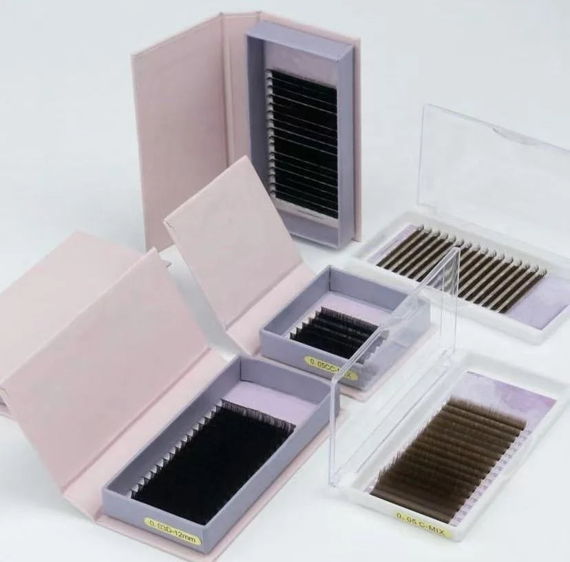 Individual Eyelashes Volume Eyelash Extension 6-25mm Pbt Wholesale Individual Lash Eyelashes Extensions
