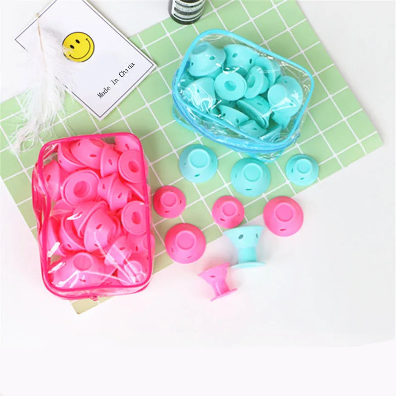 OEM Magic Hair Rollers - DIY Curling Hair Styling Tool Silicone Hair Curlers with Bag