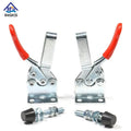 Customized Heavy Duty Vertical Toggle Clamp M6x45 Stainless Steel and Carbon Steel Metric 90KG Capacity Quick Fixture