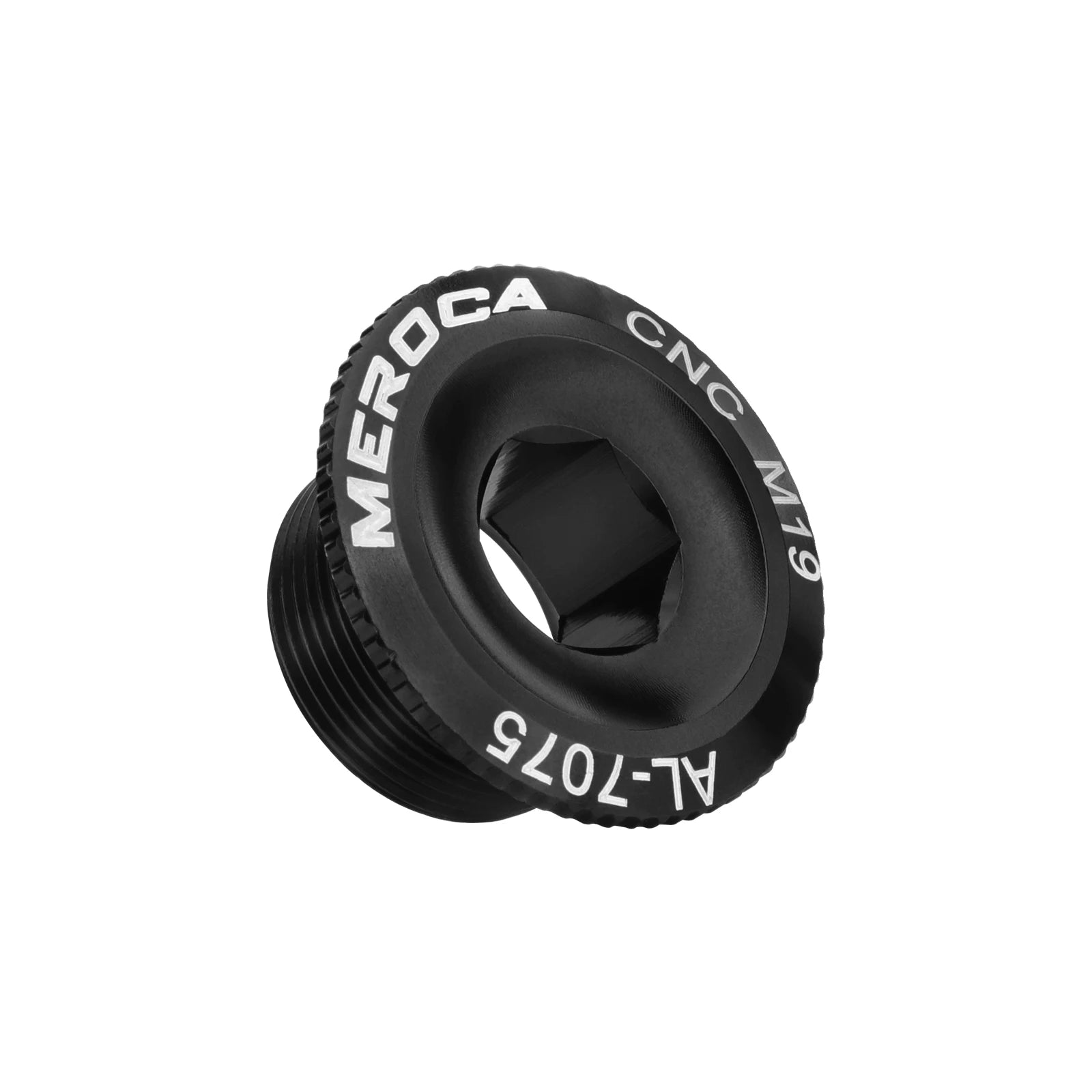 MEROCA Bicycle Accessories Hollow Crank Cover Aluminum Alloy Screw M18/19/20mm