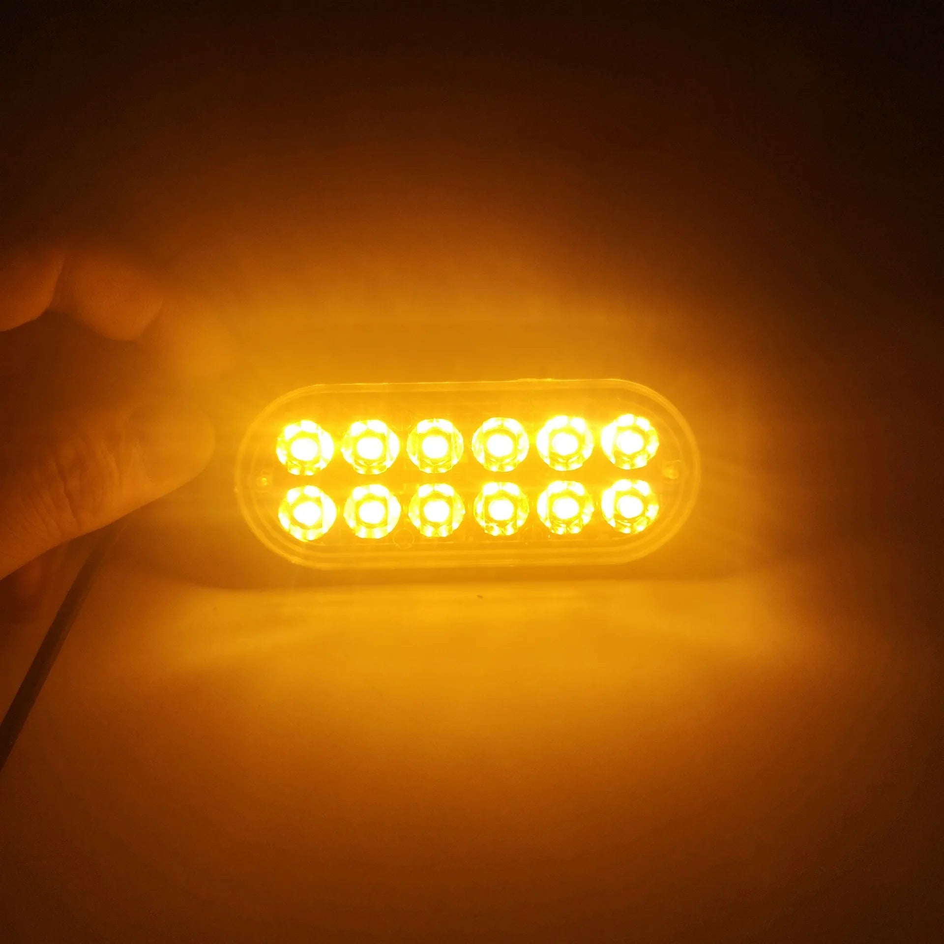 Factory Price Car Light 12 Led Warning Light 12 to 14V Cheap Grille Emergency Lamp Lightbar Truck Lamp Traffic Light