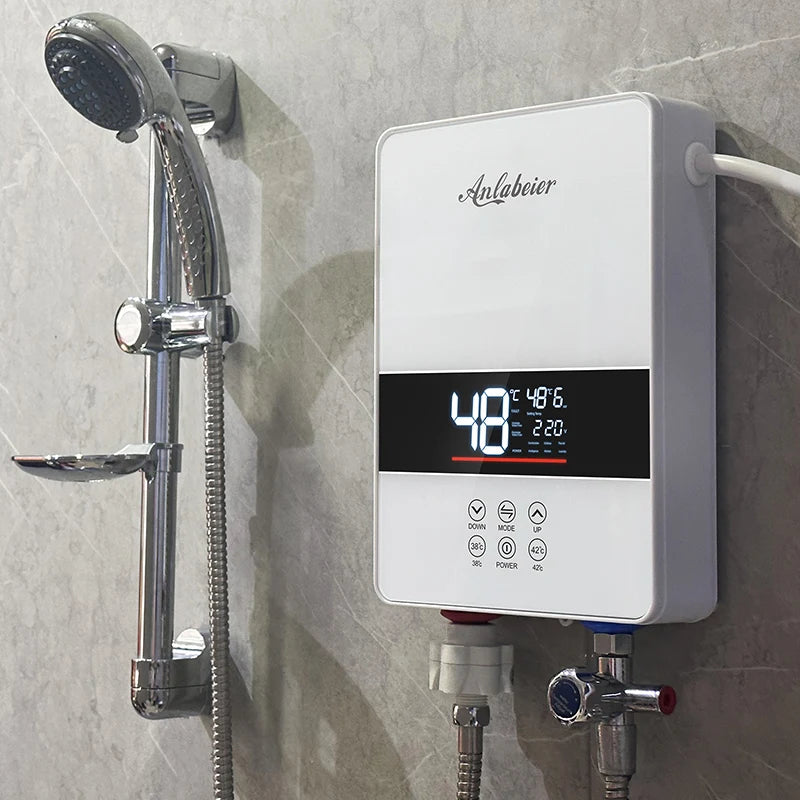 6000w Instant Electric Water Heater for Green Houses Wall Mount Good Quality Normal Thermostat for Saudi Arabia