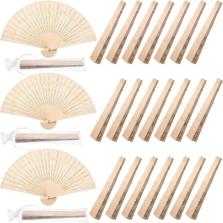 Diy Decor Abundant Quantity Custom Hand Fan Painted