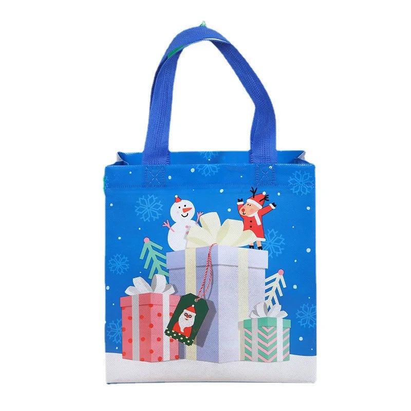 Customizable Non-Woven Tote Gift Bag with Logo Reusable PP Fabric Pattern Cheap Shopping Bags