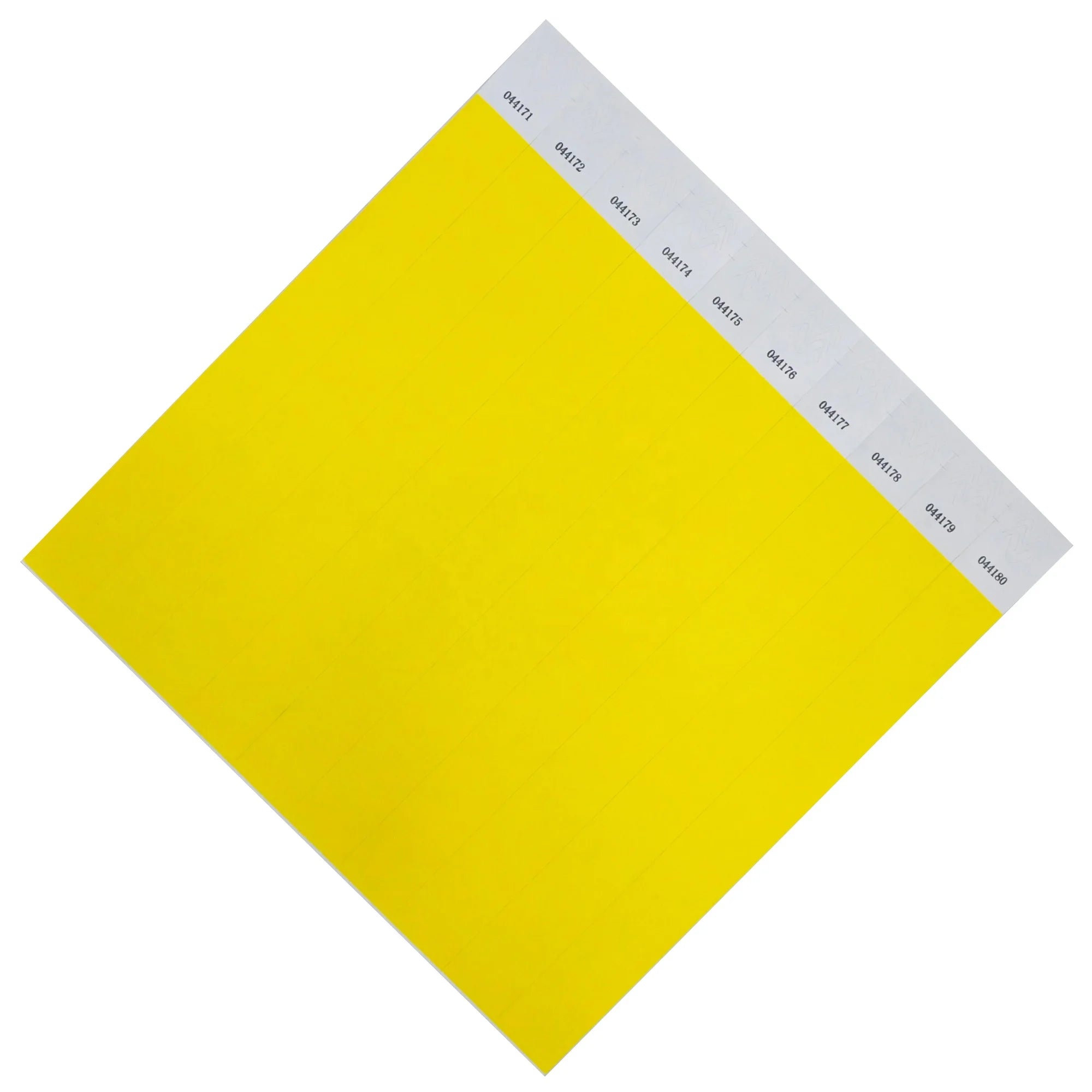 Neon 25mm Tyvek Wristbands Comfortable Tear-Resistant Paper Bracelets Custom Tyvek Straps 1000/Pack for Events Concerts