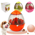 Pet Dog  Puzzle Toy Play Sustainable Leaky Tumbler Toy Egg Adjustable Leaky Feeder Cats Dogs Leaky Food Toy