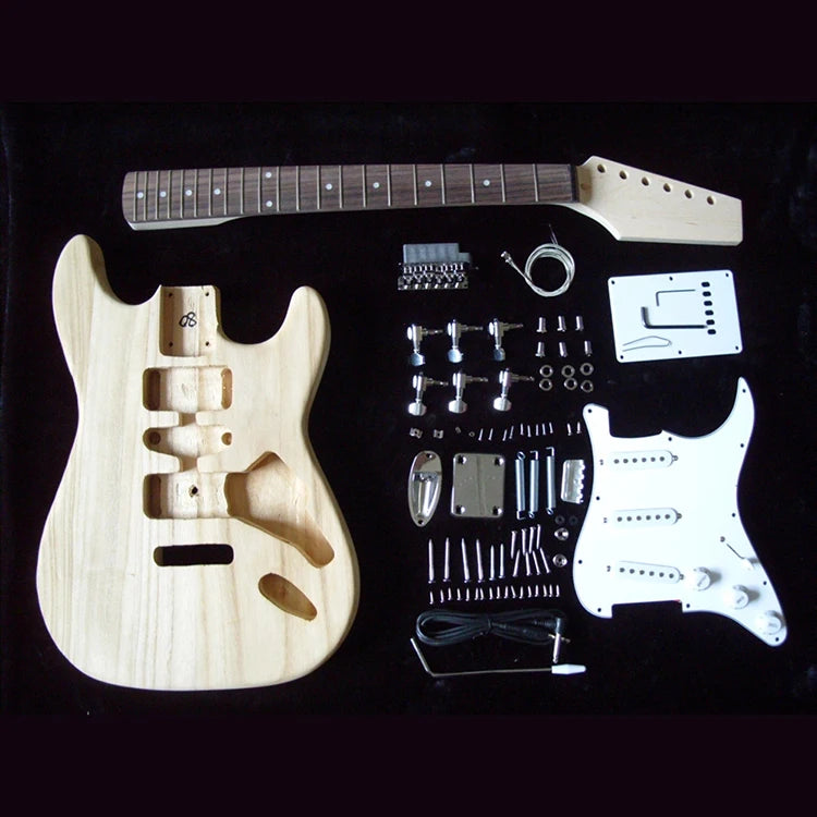 Wholesale Tung Wood Body Paddle Neck Assembly TL Guitar Kit DIY Electric Guitar Kit for Electric Guitar Building