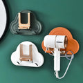 2022 New Wall-mounted Hair Dryer Rack Bathroom Punch-free Space-saving Folding Hair Dryer Holder