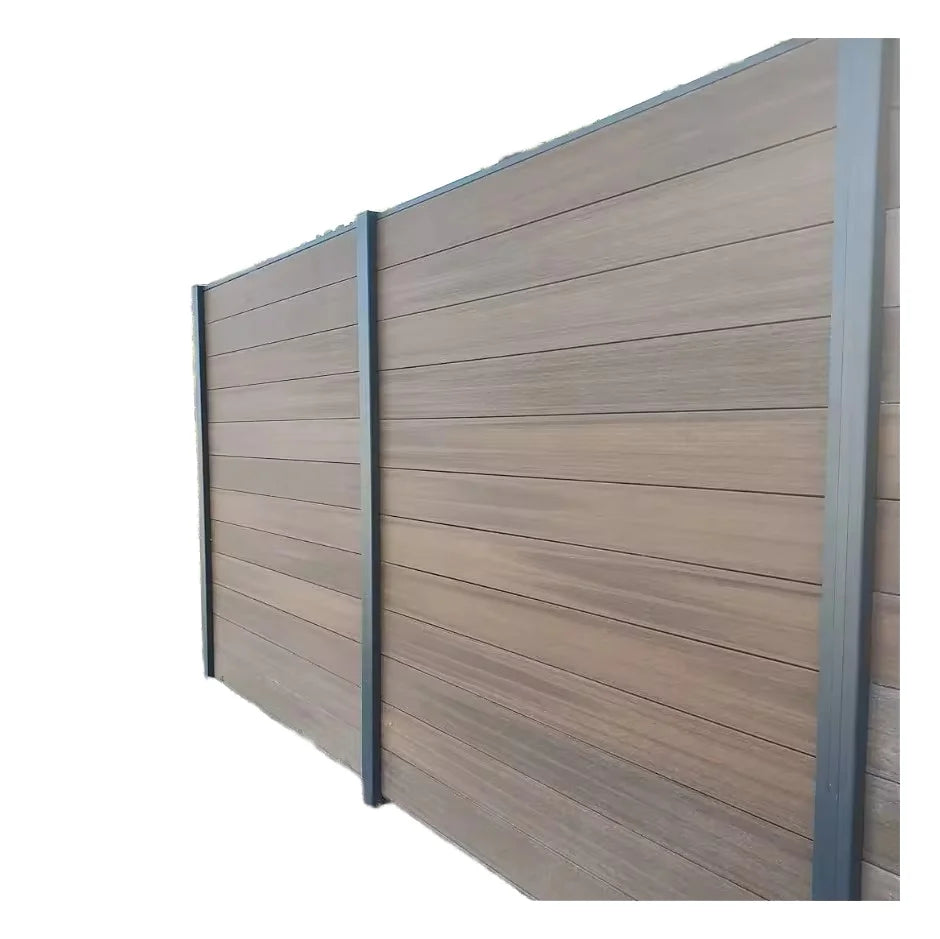 Security Fence Panels Aluminum Alloy 3D Model Coated Outdoor Security Features Versatile Wood Iron Metal Plastic Frame Materials